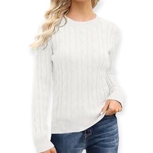 Chico's Cream Knit Top